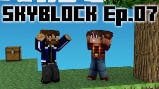 Taking Stock  Skyblock Ep7 with Kaine83 [upl. by Nonnelg]