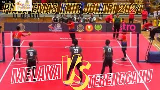 PERTEMUAN TEKONG TERBAIK TIMNAS MALAYSIA 🔰SYAHIR ROSDI VS SOBEY 🔰 MELAKA VS TERENGGANU🔰 [upl. by Ahsenauq]