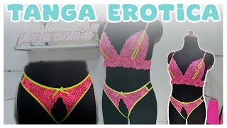 COMO HACER UNA TANGA BRASILERA EROTICA [upl. by Enyrat]