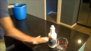 Granite Countertop Soap Film Removal [upl. by Stanislaus]