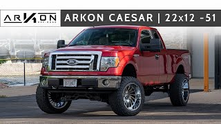 ARKON Caesar 22x12 51 2009 Ford F150 [upl. by Engedus]