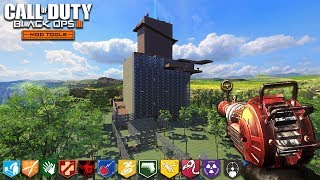 TOWER SURVIVAL ZOMBIES  BUYABLE ENDING Black Ops 3 Custom Zombies Mod [upl. by Notsnarc]