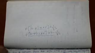 Chebyshevs inequality problem2 [upl. by Janek]