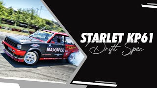 Nikos Antoniou  Toyota Starlet KP61 Drift Spec [upl. by Gresham]