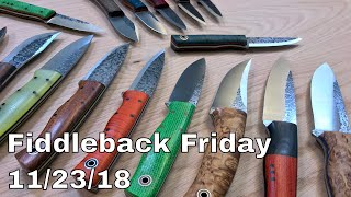 Fiddleback Forge  Fiddleback Friday 11 23 18 [upl. by Nevur]