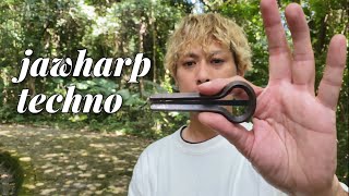 2（TAKURO）Jaw harp techno drｰ40x Effect reverb口琴テクノ エフェクト リバーブ [upl. by Lathe]