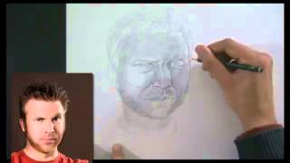 Apprendre à dessiner un visage homme partie 4 [upl. by Bea]