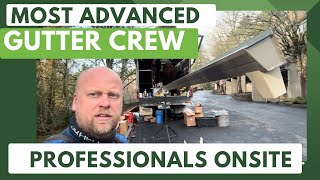 14 seasoned Gutter Guys Tackle Custom Gutter Project how To Install Gutters [upl. by Yseulta]