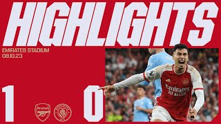 HIGHLIGHTS  Arsenal vs Manchester City 10  Martinelli returns to win it [upl. by Chelsea]