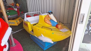 2000s RG Mitchell Coastwatch Boat Kiddie Ride [upl. by Conni]