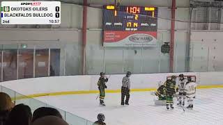 Okotoks Oilers vs Blackfalds [upl. by Neeli]