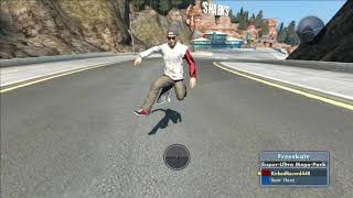 Skate 3 Forwards Man Speed GlitchBackwards Man Speed Glitch Tutorial [upl. by Nayek]