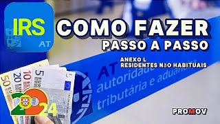 IRS 2024 Como preencher a declaração passo a passo  Como fazer o IRS 2024 [upl. by Kemble]