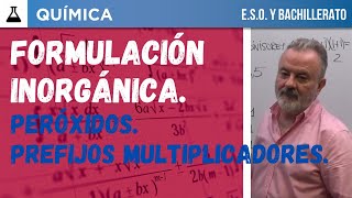 5️⃣ FORMULACIÓN INORGÁNICA NOMBRAR PERÓXIDOS NOMENCLATURA DE PREFIJOS MULTIPLICADORES [upl. by Ettenav]