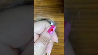 Easy nail artlikesharesubscribe nailartdesignssimpleandeasy nailtutorial nailartathome [upl. by Yllak]