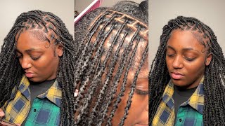 KNOTLESS SOFT LOC TUTORIAL  VERY DETAILED  AMAYA ZAYD [upl. by Aisatnaf589]