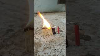 experiment fireworks testingcracker crakerstesting viral short [upl. by Neerual]