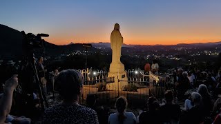 Medjugorje tonight live Rosary for Peace and extraordinary Apparition [upl. by Fahey60]