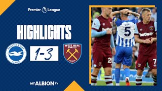 PL Highlights Brighton 1 West Ham 3 [upl. by Selinski842]