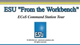 ECoS Command Station Tour [upl. by Ellehsram]