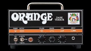 Orange Dark Terror tested with Telecaster Sg and 7 strings [upl. by Maice238]