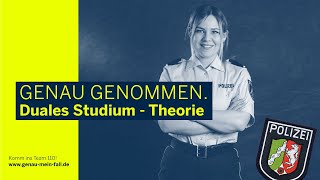 GENAU GENOMMEN  Duales Studium 📓 THEORIE [upl. by Igic]