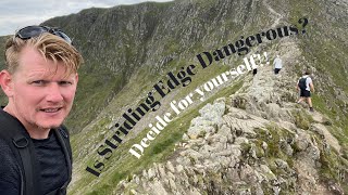 Is Striding Edge Dangerous [upl. by Anihc139]