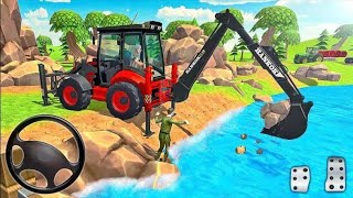 JCB 3DX BACKHOE LOADER BUS SIMULATOR INDONESIA DRIVING LIVE STREAM [upl. by Gustaf]