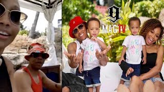 Ron amp Shamari Devoe quotBaecationquot In Florida Wit The Twins [upl. by Hillie]