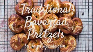 Traditional Bavarian Pretzels [upl. by Ulphiah346]