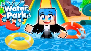 I Almost Drowned in Water Park in Minecraft [upl. by Arbua]