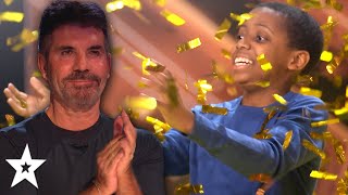 KID Singer Wins SIMON COWELLS 2023 GOLDEN BUZZER  Got Talent Global [upl. by Etan]