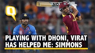 Playing With Dhoni Virat Helped Me Analyse My Game BetterSimmons [upl. by Eelytsirk]