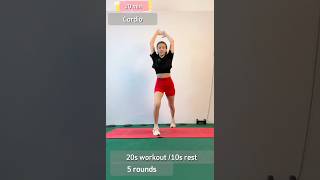 20 days to lose weight with 4 exercises at homeworkout viralvideo dance workout sports fyp [upl. by Casie472]