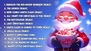 CHRISTMAS PARTY MUSIC MIX 2024 🎅🎄 CHRISTMAS SONG REMIXES VOL 1 [upl. by Alyahsat]