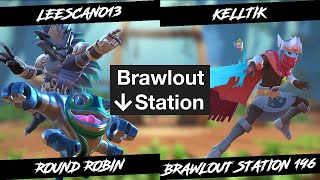 Brawlout Station 196  leescano13 Paco Ripjack vs KelltiK The Drifter [upl. by Llebana]