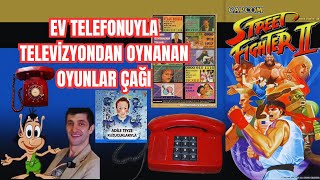 Ev Telefonuyla Televizyondan Oynanan Oyunlar Çağı [upl. by Anorahs]