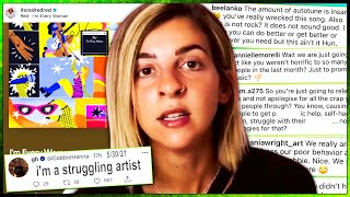 Gabbie Hanna RIPS OFF Smaller Musician [upl. by Firmin]