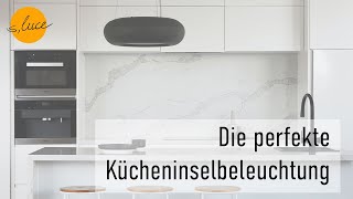 Die perfekte Kücheninselbeleuchtung  Lichtdesign Tipps und Trends für eine stilvolle Beleuchtung [upl. by Suiravaj]