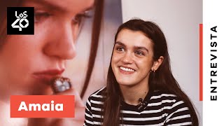 Entrevista AMAIA por Cuando no sé quién soy Alizzz  Aitana  presión mediática  LOS40 [upl. by Anierdna20]