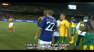 2010 World Cups Most Shocking Moments 36 French Rebellion [upl. by Oremoh]