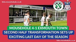 MOUSEHOLE 41 EXMOUTH TOWN  MATCH REPORT GOALS amp INTERVIEWS [upl. by Lilas]