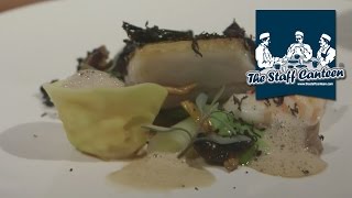 Michelin Star chef Richard Turner creates a sea bass and langoustine recipe [upl. by Aretak]