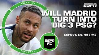 Will Real Madrid have the same problem as PSG with Mbappe Messi amp Neymar 🤔  ESPN FC Extra Time [upl. by Bonar]