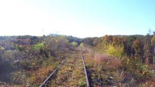 Catskill Mountain RR  MP 109 to 113  Glenford Dike [upl. by Aicirtam]