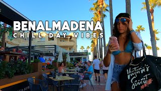 Benalmadena Spain Chill Day Vibes October 2023 Update Costa del Sol  Málaga 4K [upl. by Gleda]