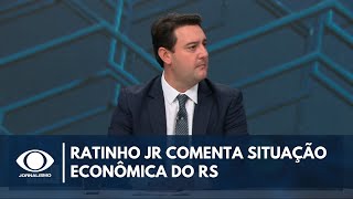 Ratinho Jr comenta situação econômica do Rio Grande do Sul  Canal Livre [upl. by Lzeil105]