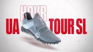 Under Armour HOVR Tour Spikeless Golf Shoes FEATURES [upl. by Faso]