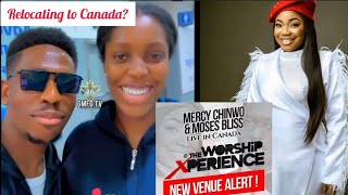 Moses Bliss And Mercy Chinwo Live In Canada [upl. by Anilocin57]