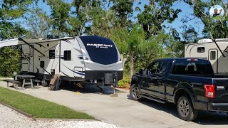 Bay Bayou RV Resort review  camping in Tampa Florida [upl. by Adabel238]